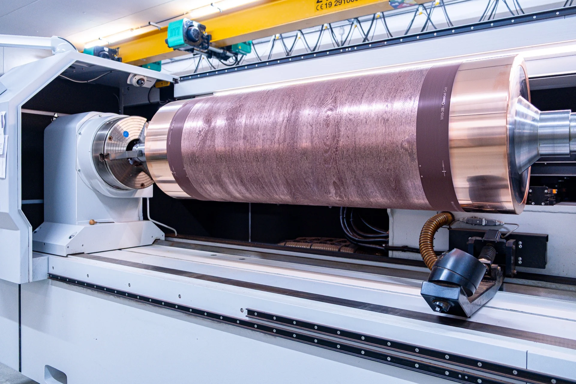 Advanced laser engraving system in production environment